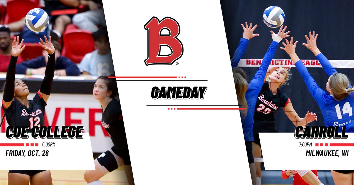 WVB | Tonight @BenUVolleyball heads to Wisconsin Lutheran for a pair of non-conference matches - No video for the Coe contest but it is available for the Carroll match WATCH: boxcast.tv/view/wvb-bened…