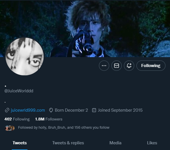 complexdiscuss's tweet photo. .@elonmusk give Juice WRLD his verification back https://t.co/YXB3RDNXAx