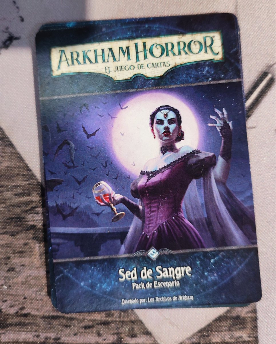 susanahllora's tweet photo. Los vampirros... son interrminables... en este escenario...
#arkhamhorrorlcg #4js #arkhamfiles #halloween🎃 #juegosdemesa #tabletopgames #brettspiele #jeuxdesociété #lovecrafting @ArchivosArkham https://t.co/jsRhXbafmx