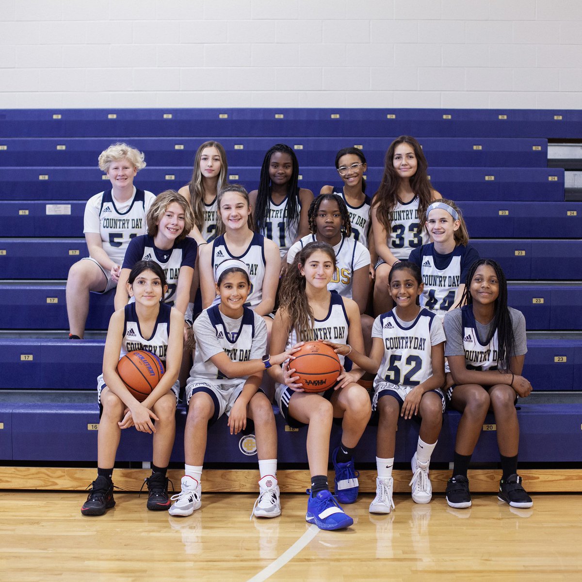 Our middle school hoops team finished the season 11-0 💛💙 LET’S GO JACKETS!!!
