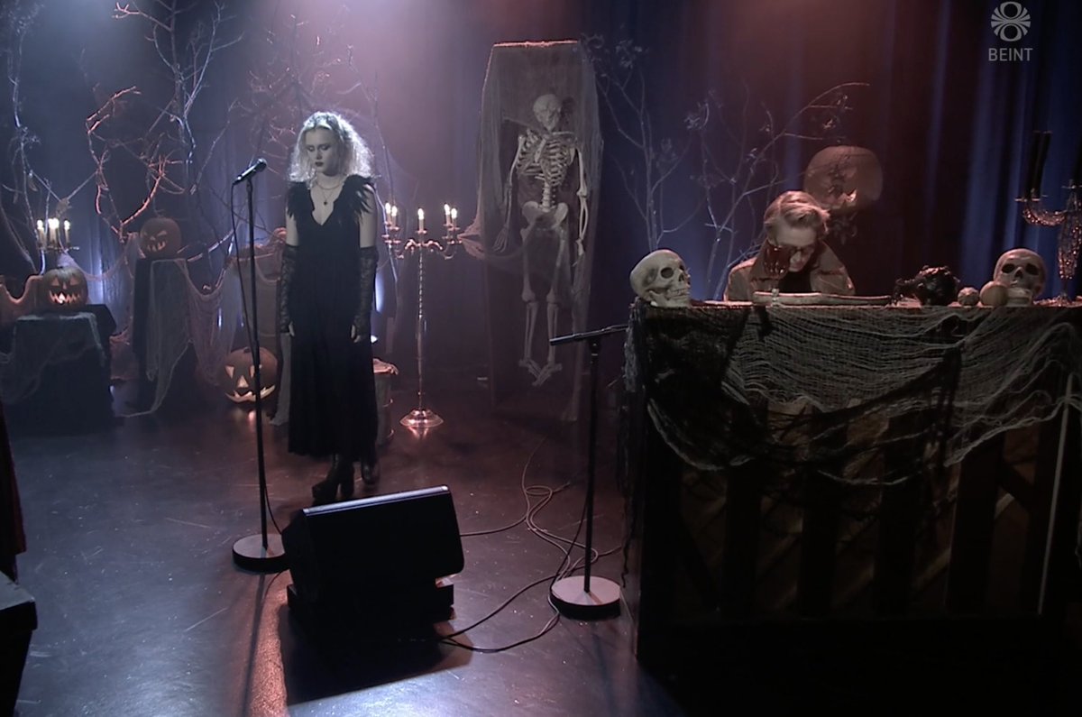 VÁ!!! Opnunaratriðið magnað hjá <a href="/gislimarteinn/">Gísli Marteinn</a> 💀🎃🎃
#vikan