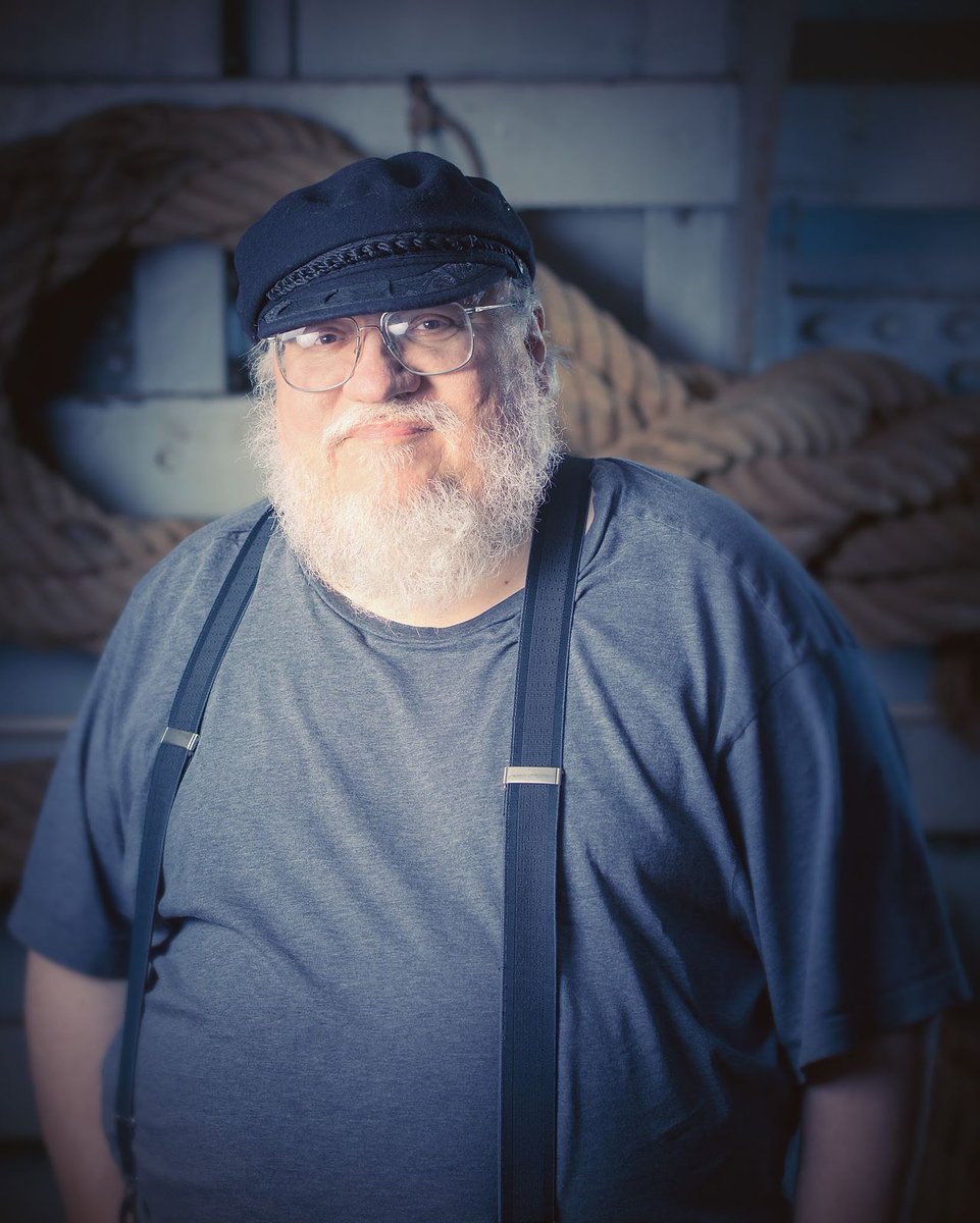 whiteconnet's tweet photo. George R. R. Martin. The Man behind "A Song of Ice and Fire" novel🥳 The Fantasy and Adventure is just Superb. #HouseOfTheDragon #GameOfThrones #HouseOfTheDragonHBO #GeorgeRRMartin https://t.co/ig7AT12swy