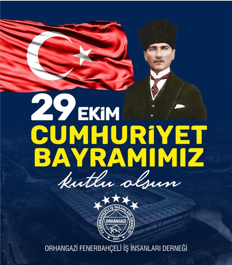 Ulusumuza bırakılmış en büyük miras olan 29 Ekim Cumhuriyet Bayramımızın 99.yılı kutlu olsun 

Yaşa Sonsuz Ol Cumhuriyet 🇹🇷