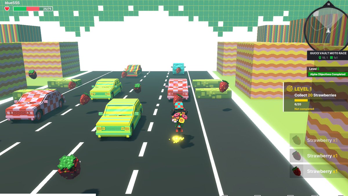 blueti4's tweet photo. @TheSandboxGame 🍓 #GucciVault in  #TheSandbox

Let's go https://t.co/KC5e4sqsof