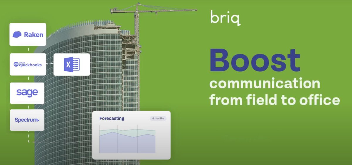 Get the real-time data flow your construction business needs. With Briq, your company has one source of timely and accurate project and business information. Speak with our experts to learn how Briq can boost your project performance here. briq.com/campaign-demos…