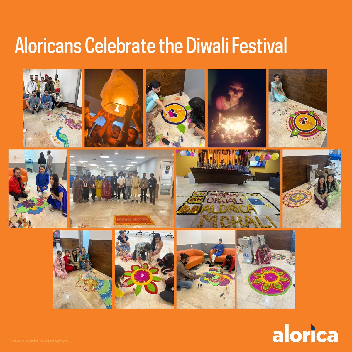 There’s nothing Aloricans love more than celebrating—especially if it means going over the top. We love all of it — and we’ve got pictures to share, featuring Alorica Mohali and Bengaluru getting into the Diwali holiday spirit.

Check out all the fun! #Alorica #Diwali