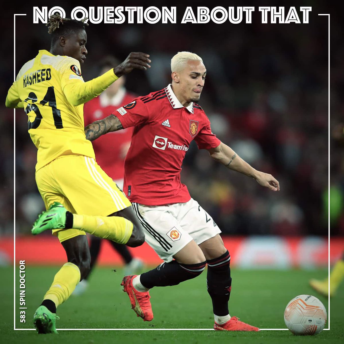 nqatpod's tweet photo. Today's pod - United win in the Europa but nobody cares after Spingate. Ed &amp; @WayneSBarton wonder when it became against the rules to have some fun. 
https://t.co/yp07S9Fha1 https://t.co/n9UkBxlIyh