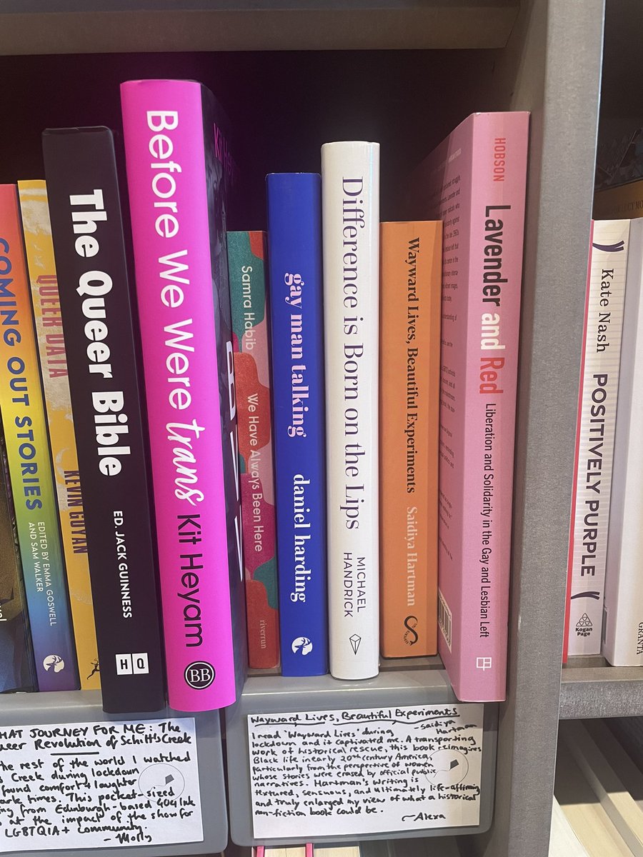 Spotting @MichaelHandrick’s new book out in the wild at <a href="/PortyBooks/">The Portobello Bookshop</a> today 😍