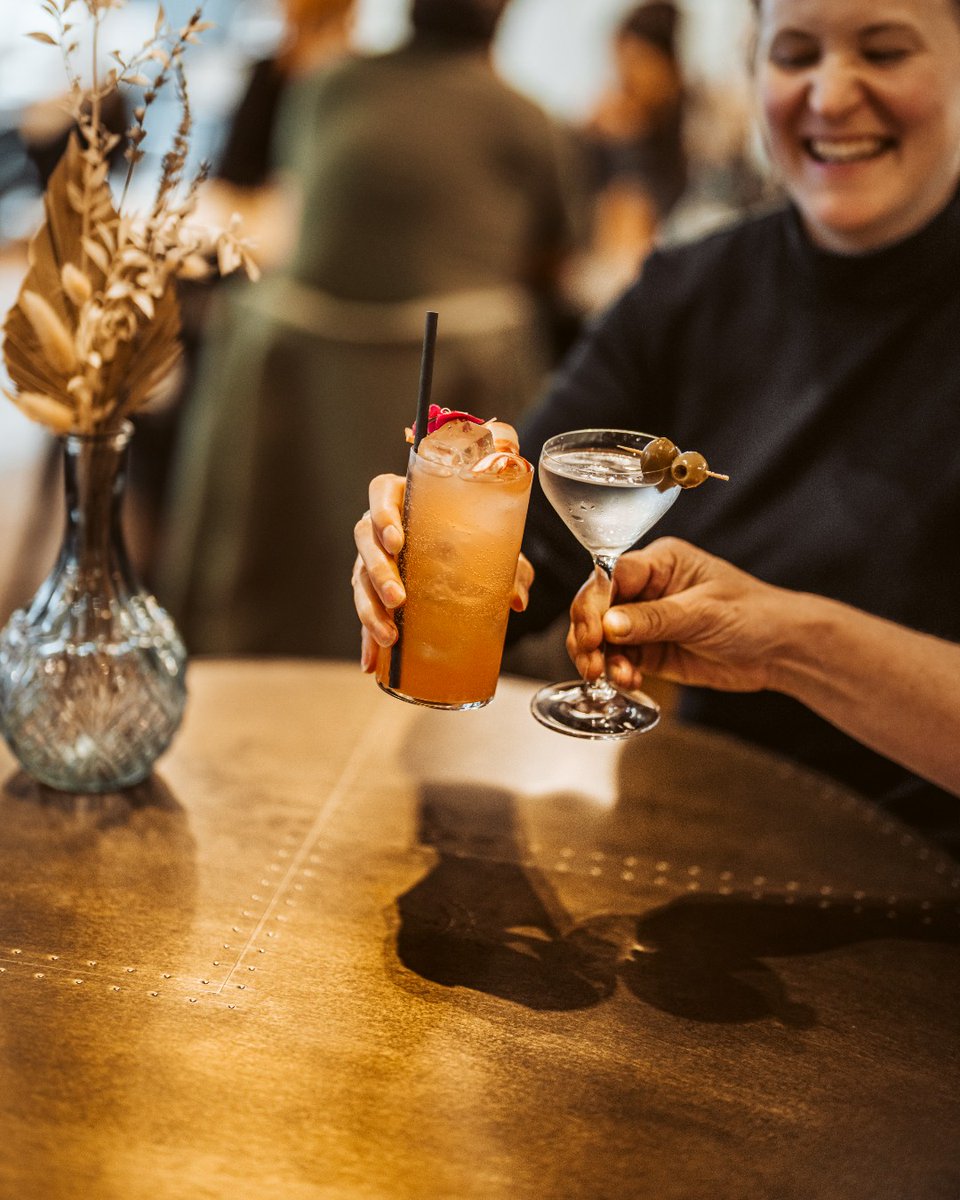Happy Friday! Join us for incredible cocktails all weekend! 💛 🧡 ♥️