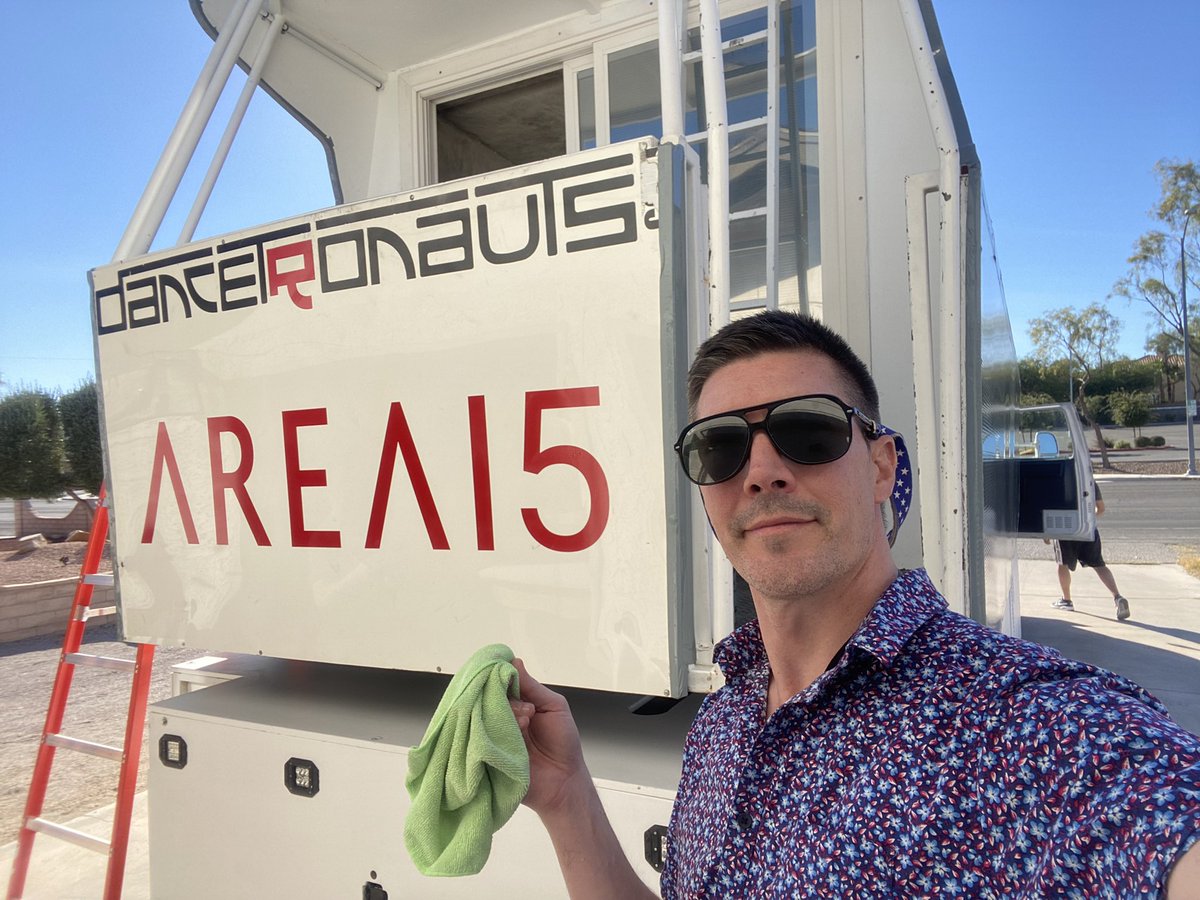 CptTravNasty's tweet photo. B L O C K  P A R T Y TONIGHT @dancetronauts #STRIPSHIP getting ready to roll out to @AREA15official 8pm-12am 

#lasvegas #area15 #dancetronauts https://t.co/HQTD3oL7Uv