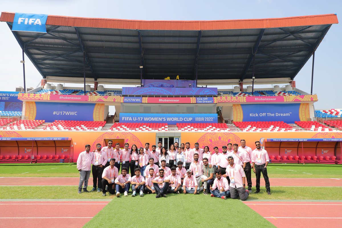 adi_itz_my_tym's tweet photo. Buzzing with the same energy and passion.
#fifau17wwc #Ibha #LOC #KalingaStadium https://t.co/KXXtzVXIDR