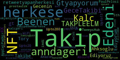 infokalyptisch's tweet photo. Trending in my timeline now: #Takip (15) #takip (5) #herkese (4) #NFT (4) #Edeni (4) #Beenen (3) #anndageri (2) #Kalc (2) https://t.co/xdVJSO3WCV