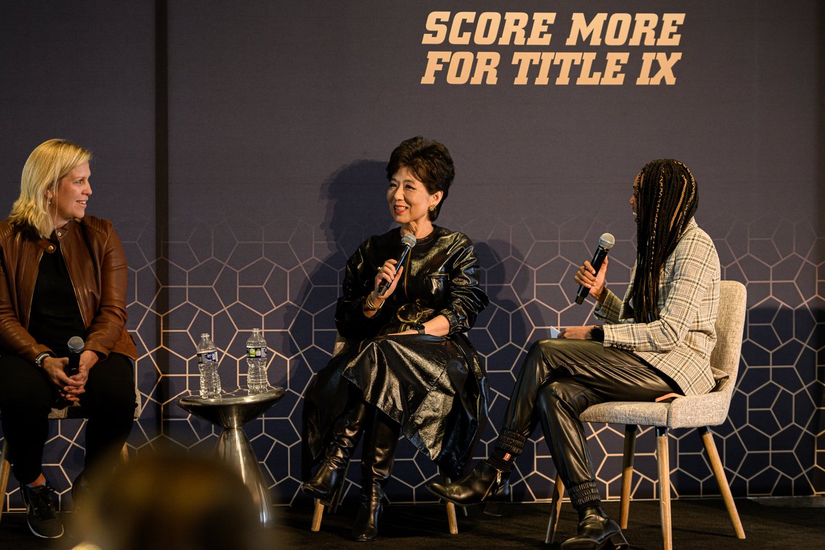 WashSpirit's tweet photo. Michele Kang was dropping gems (per usual) at today's #ScoreMoreForTitleIX Summit https://t.co/KxUoR3rEQ2