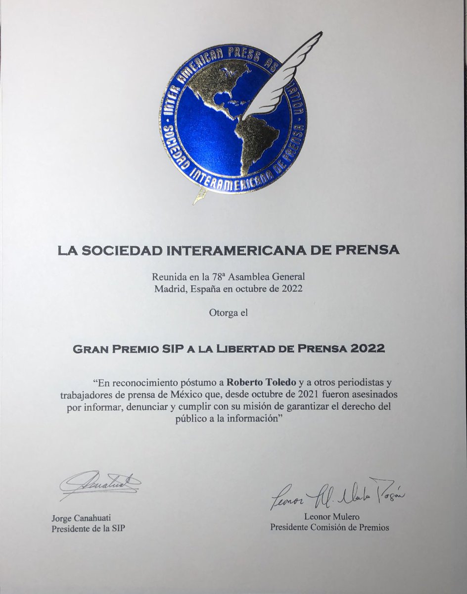 José Luis Gamboa
Margarito Martínez
Lourdes Maldonado
Roberto Toledo