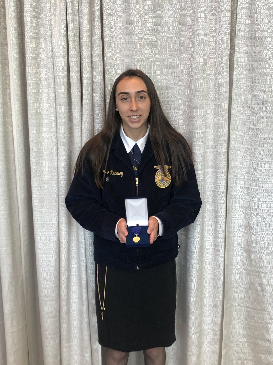 GamecockFFA's tweet photo. Congrats to Stormie Rackley, National Finalist in Diversified Livestock Production Proficiency Award! @ScrevenCTAE @ScrevenSchools https://t.co/WaSuiSLMMr