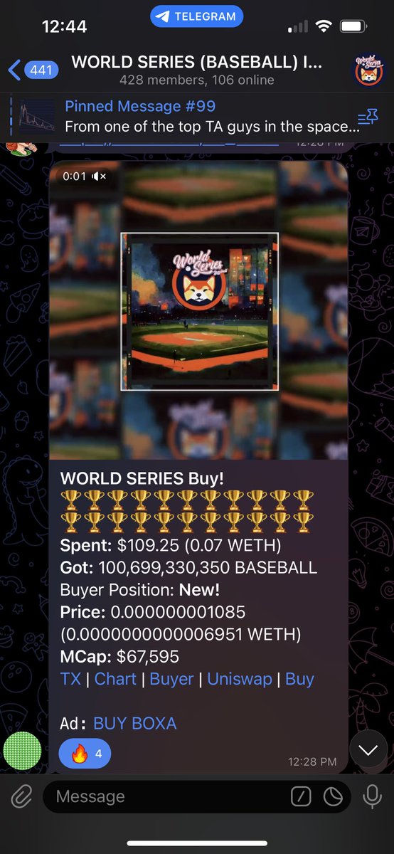 JBRRCrypto's tweet photo. @JakeGagain 39.4872% of tokens burned @ws_token at only 45kmc supply shock easy to reach! #WorldSeries tonight let’s get this going parabolic

https://t.co/1QkzNIgdso

https://t.co/VNjbZGifnF

#baseballtoken #WorldSeriesBaseball $Base $Ball $besbol 

@iambroots @ianheinischmma @AuzsomeAustin https://t.co/wY2mvgJJSI