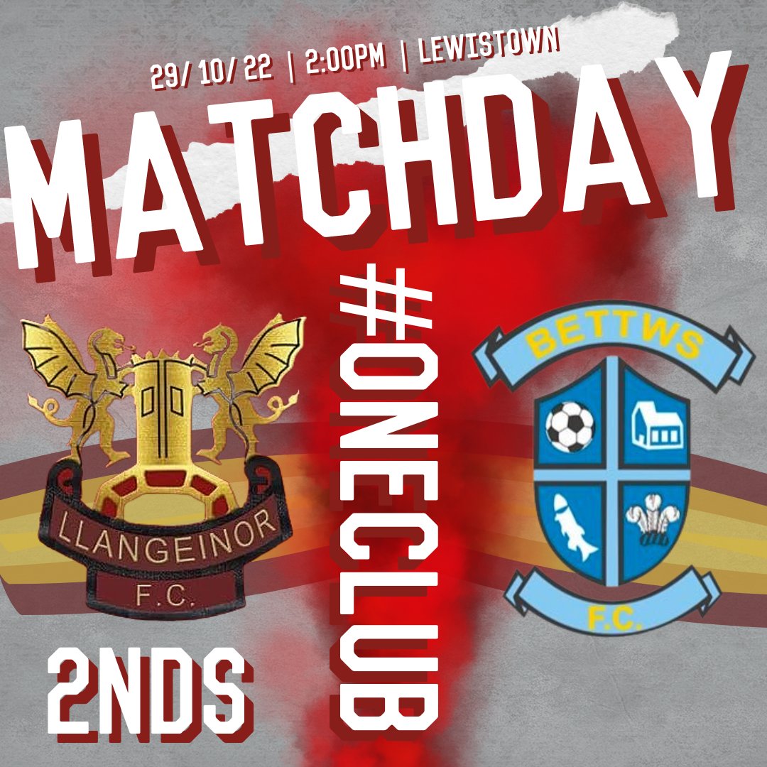 ‼️FIXTURES‼️

Two fixtures for our seniors as our 1sts look to build on their two Ws with a trip to Cardiff Cosmopolitan!

Elsewhere our 2nds host <a href="/bettws_fc/">Bettws FC</a> in what is set to be  a fiery encounter!

#OneClub⚫️ 🔴