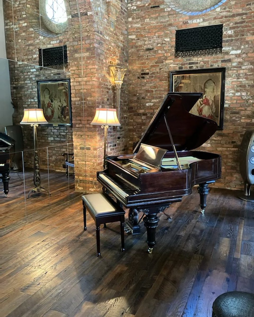 A stunning 1905 <a href="/SteinwayAndSons/">Steinway & Sons</a> model A with <a href="/pianodisc/">PianoDisc</a> Prodigy player system installed!  Congratulations to this Greenville SC family!! #freeburgrestorations #agrandexperience