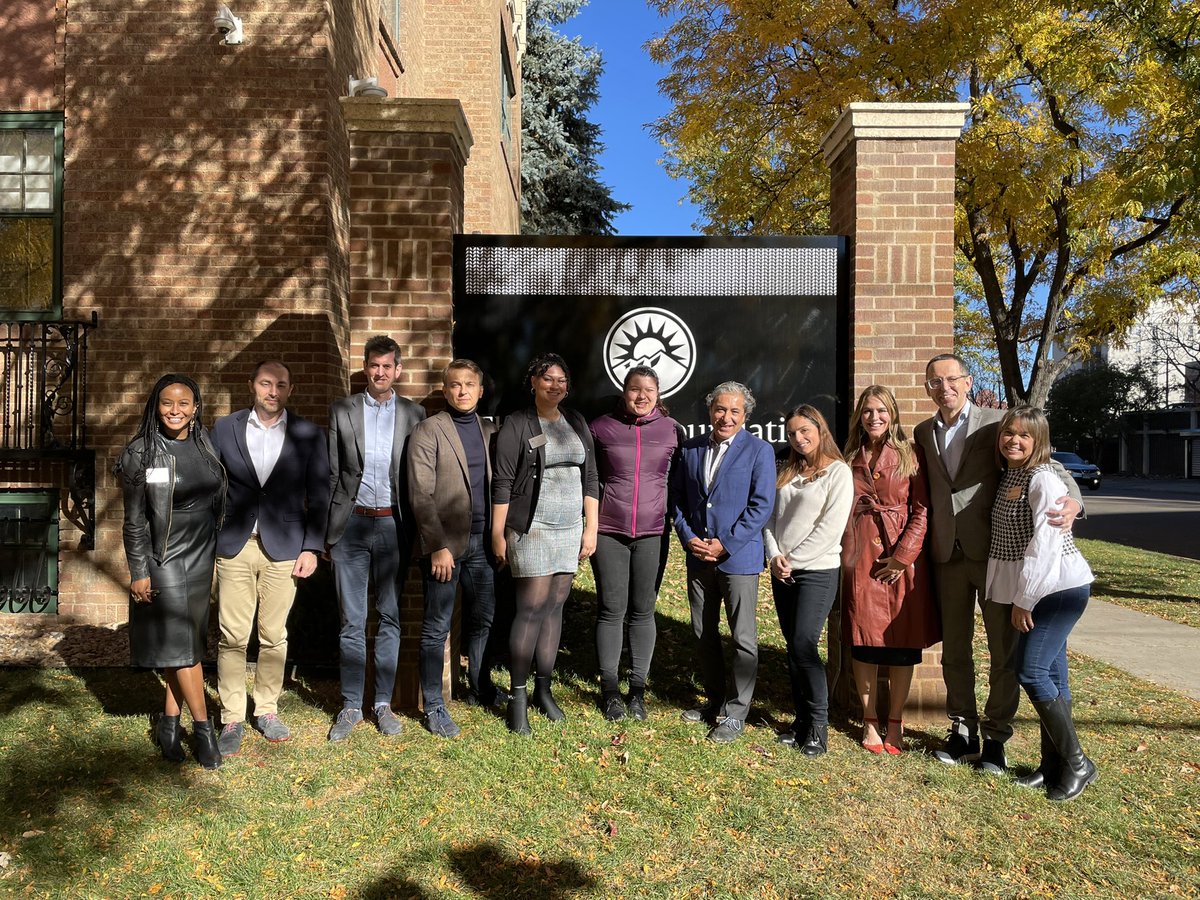 Great morning as @TDFcommunity hosted the <a href="/gmfus/">German Marshall Fund</a> fellows to talk philanthropy and policy in Colorado. Joined by <a href="/VFCFoundation/">The VF Foundation</a> <a href="/garycommunity/">Gary Community Ventures</a> <a href="/NaomiJAmaha/">Naomi Amaha</a>