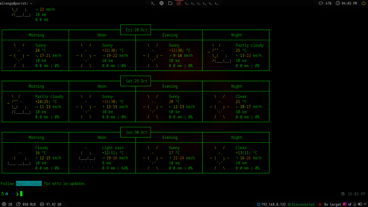 El_Rengo's tweet photo. Hace rato que no posteaba en un #ViernesDeEscritorio #FridayDesktop #GNU #Linux hoy toco postear desde una notebook viejita que uso aprender Pentesting https://t.co/JityDlHqKd