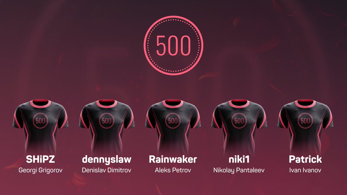 We are thrilled to announce our new CS:GO roster! Bulgarian power house sets their aim on reaching new heights and we're here to make it happen. Please welcome @SHiPZCSGO @Rainwakercs @dennyslawcs @niki1needDOCTOR @Patrick123CSGO