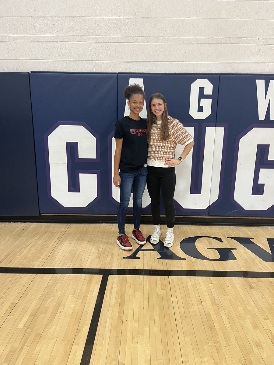 Thank you <a href="/AGWSRCSD/">AGWSR Community School District</a> for the wonderful pep rally and recognition! <a href="/N_Elite_Baller/">Nakia Ollivierre</a> and I are SO PUMPED for tomorrow!