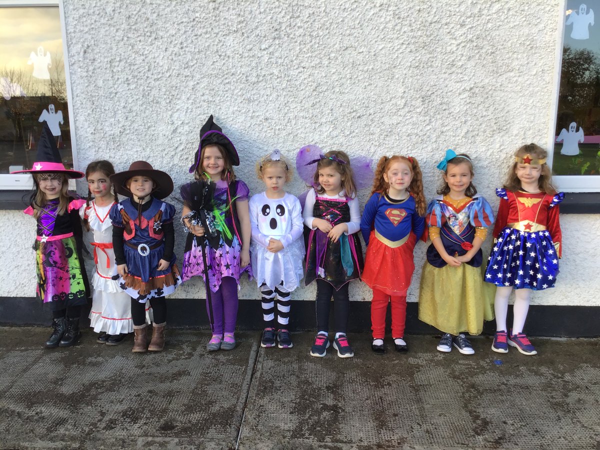 We had lots of fun in junior and senior infants today. Thank you to all our parents for all the fabulous costumes. We enjoyed the disco and party.