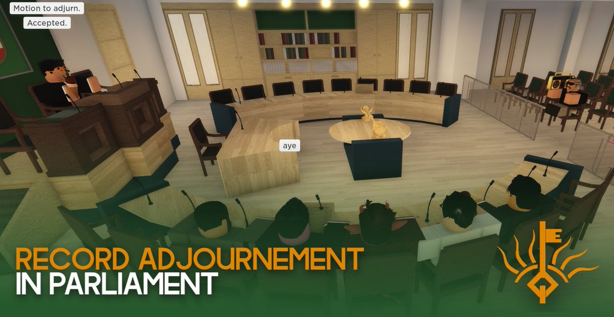 RX_GAP's tweet photo. Thanks to @GbSocialDems_RX for a 5 minute long Parliament session, with 3 bills being passed without opposition. 

The Governor had to allow Parliament to continue without Quorum being met, as the Opposition has stood in the way of progress too long by not attending sessions. https://t.co/bX5qlvp3ea