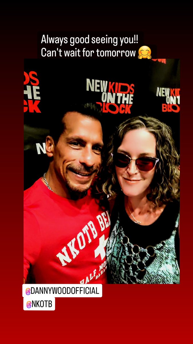 DdubsRockstar's tweet photo. @dannywood @NKOTB Thanks so much Danny!!!🥰😄🙏🏻❤ https://t.co/jIKlhE3a9z