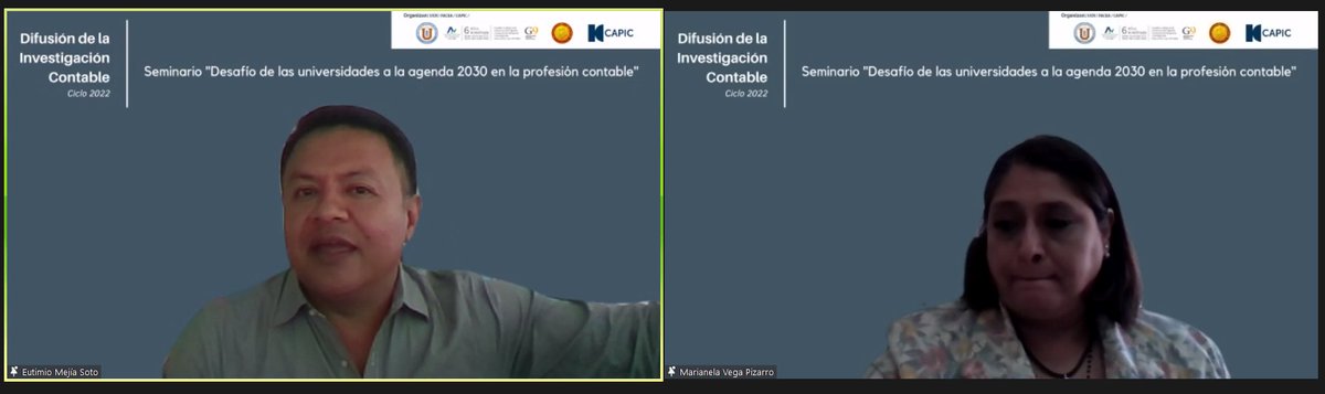 Capic_Chile's tweet photo. Gracias @facea_ucn por el excelente seminario CAPIC de hoy. Un fraternal abrazo a los Dres. Verón 🇦🇷, Mejía 🇨🇴 y Sánchez 🇨🇱, ha sido un interesante jornada para reflexionar y promover la investigación desde su mirada contable-profesional https://t.co/yP6fpCAFZH