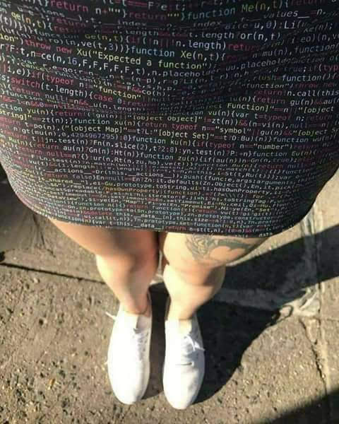 Well, the dress code