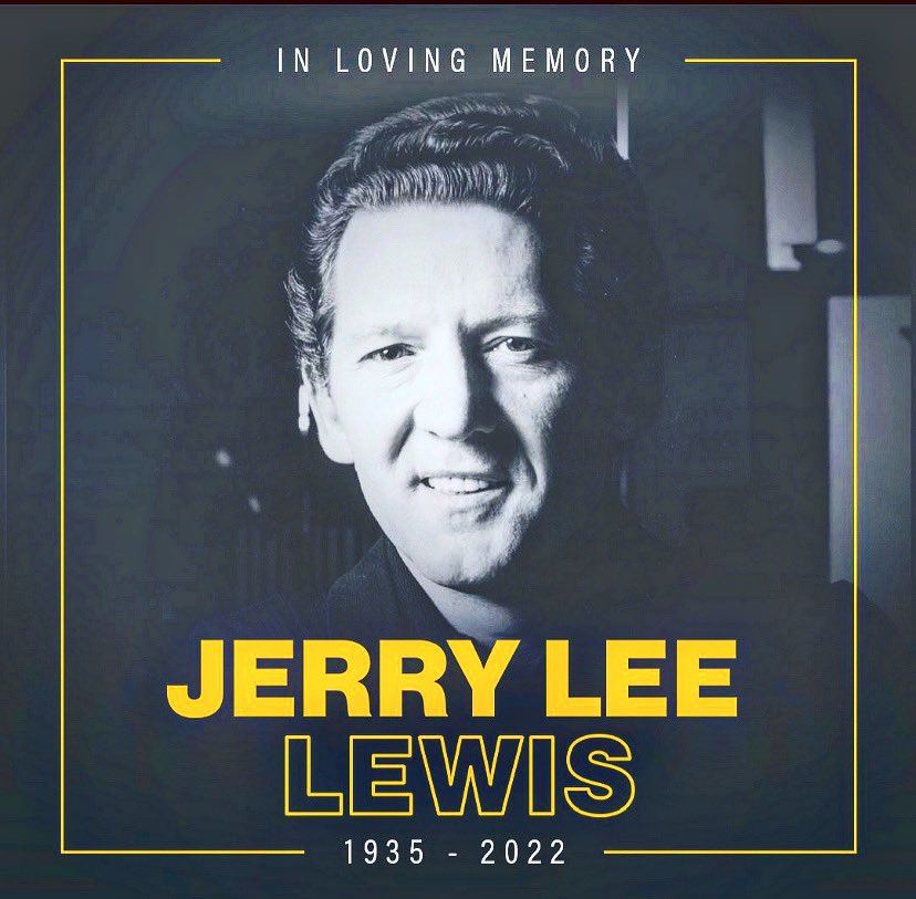 TroubadourStore's tweet photo. RIP to the ultimate stylist and one of personal favorites. What a great catalog of music to leave behind. 🎹🎹🎹 #jerryleelewis https://t.co/oKKtkWZw7Z