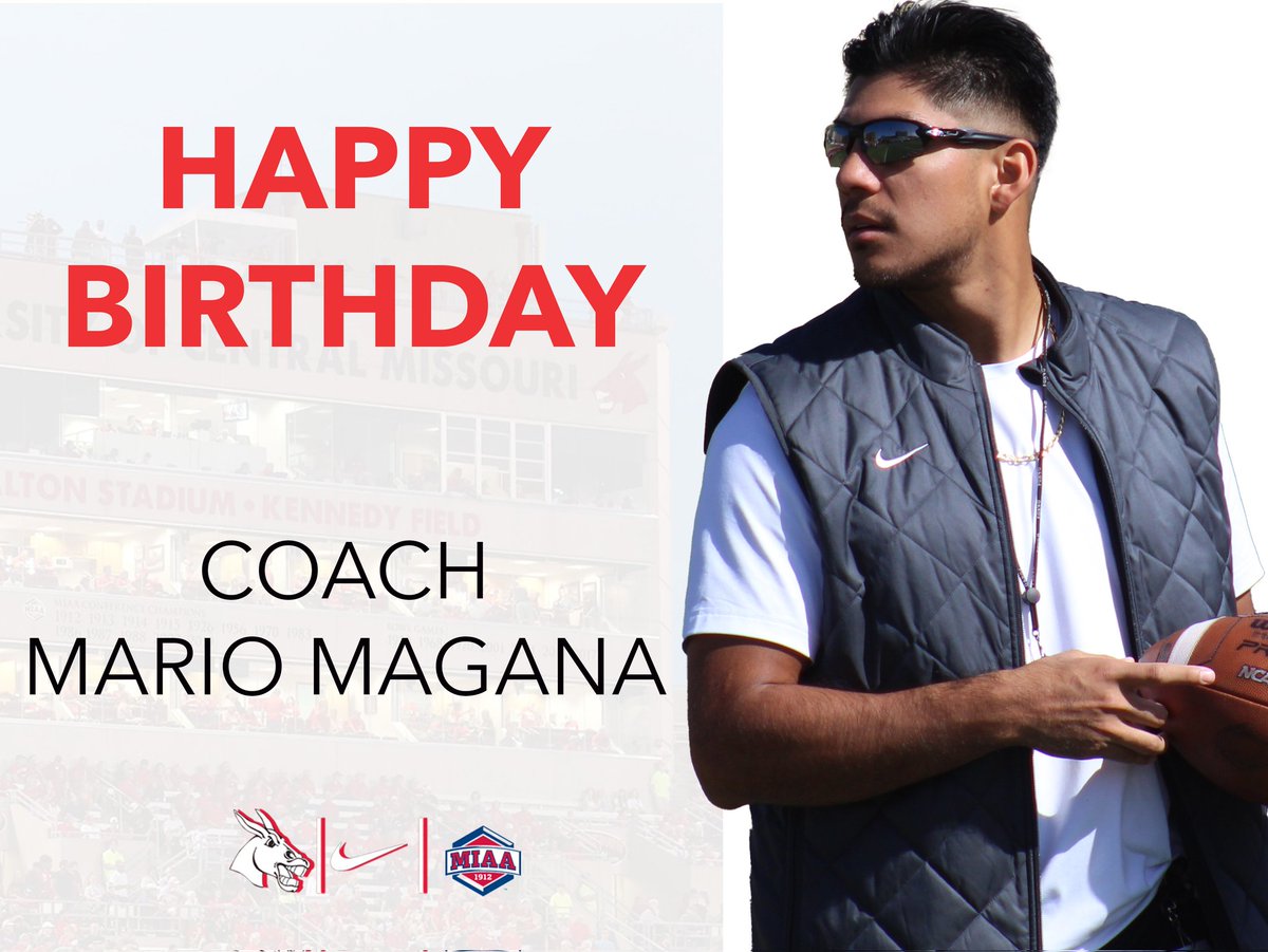 Oooooo check it out #MuleNation - we have one more birthday today, @Coach_Magana! Mario enjoy your bday! Thanks for all you do on our coaching staff!