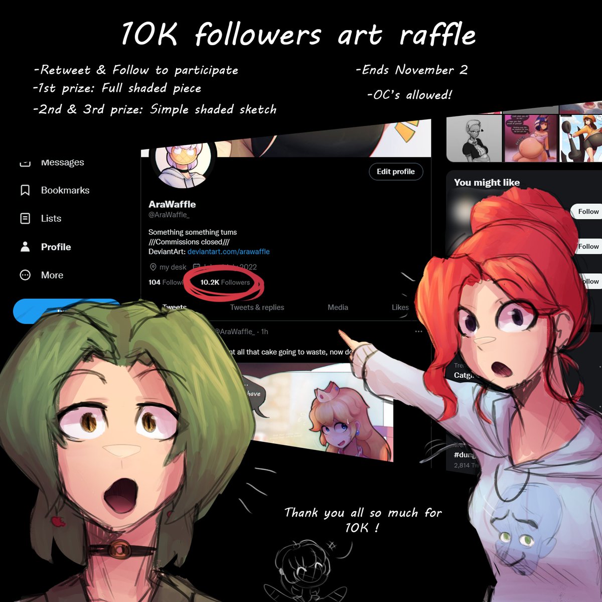 AraWaffle (@arawaffle_) on Twitter photo 