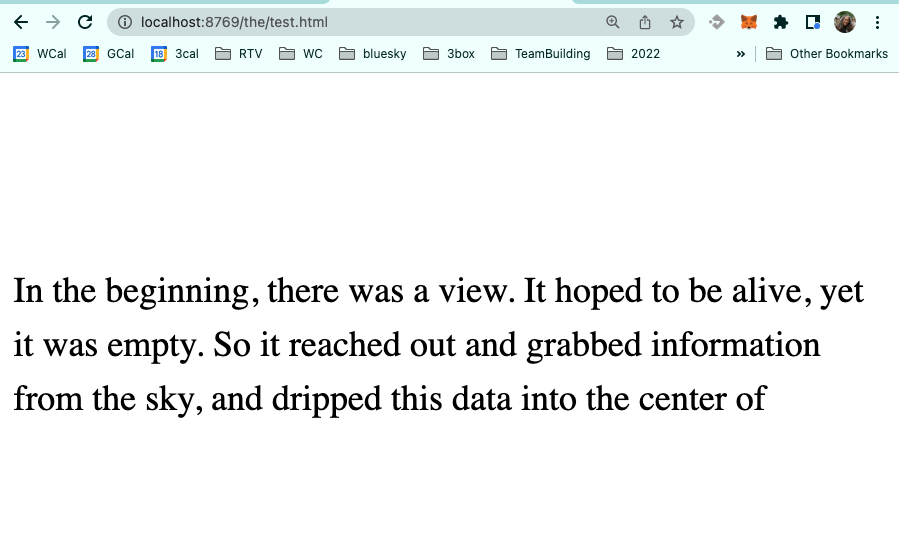 dsocialcommons's tweet photo. #SecureRender http://localhost:8769/the/test.html

Even if this were at a server, the server cannot see my interactions with it or what I am seeing https://t.co/tc7BzV1PY1