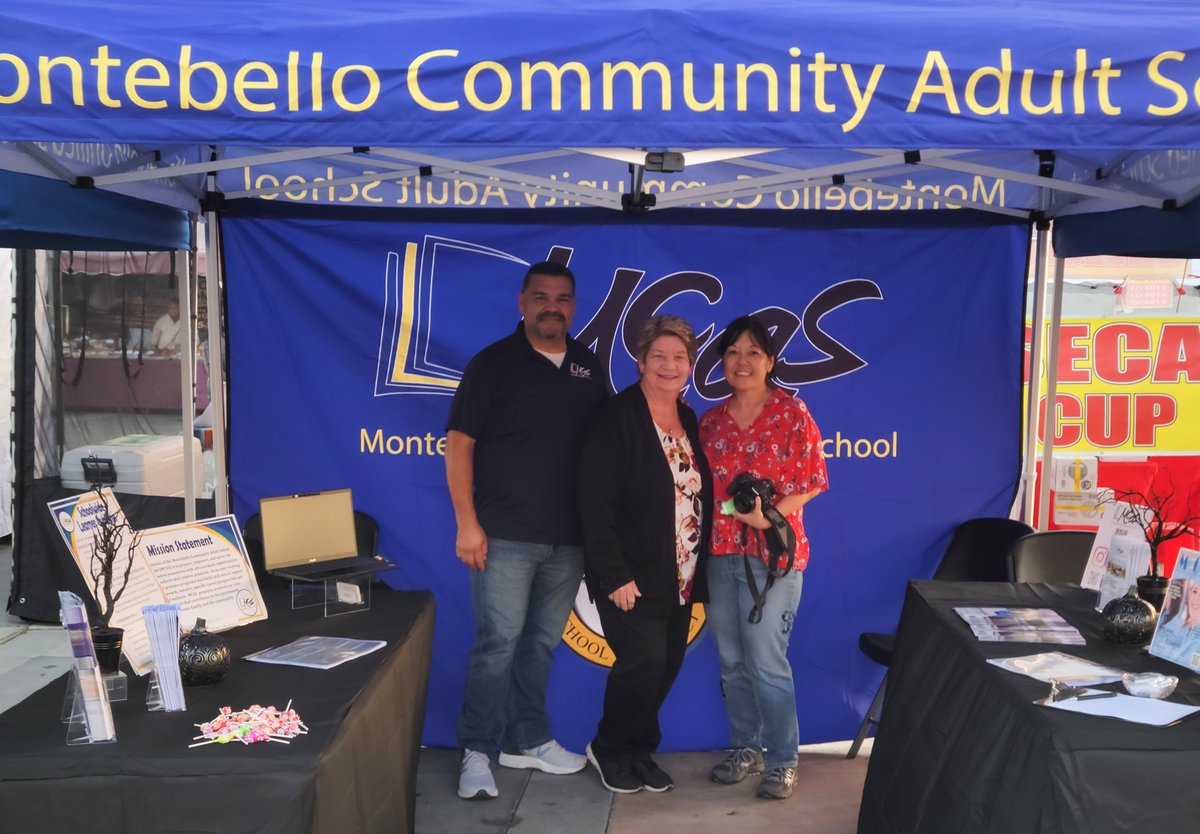 MontebelloAdult's tweet photo. Thank you @MontebelloCity for letting us participate at last nights farmers market. https://t.co/TmqJcOlEQN