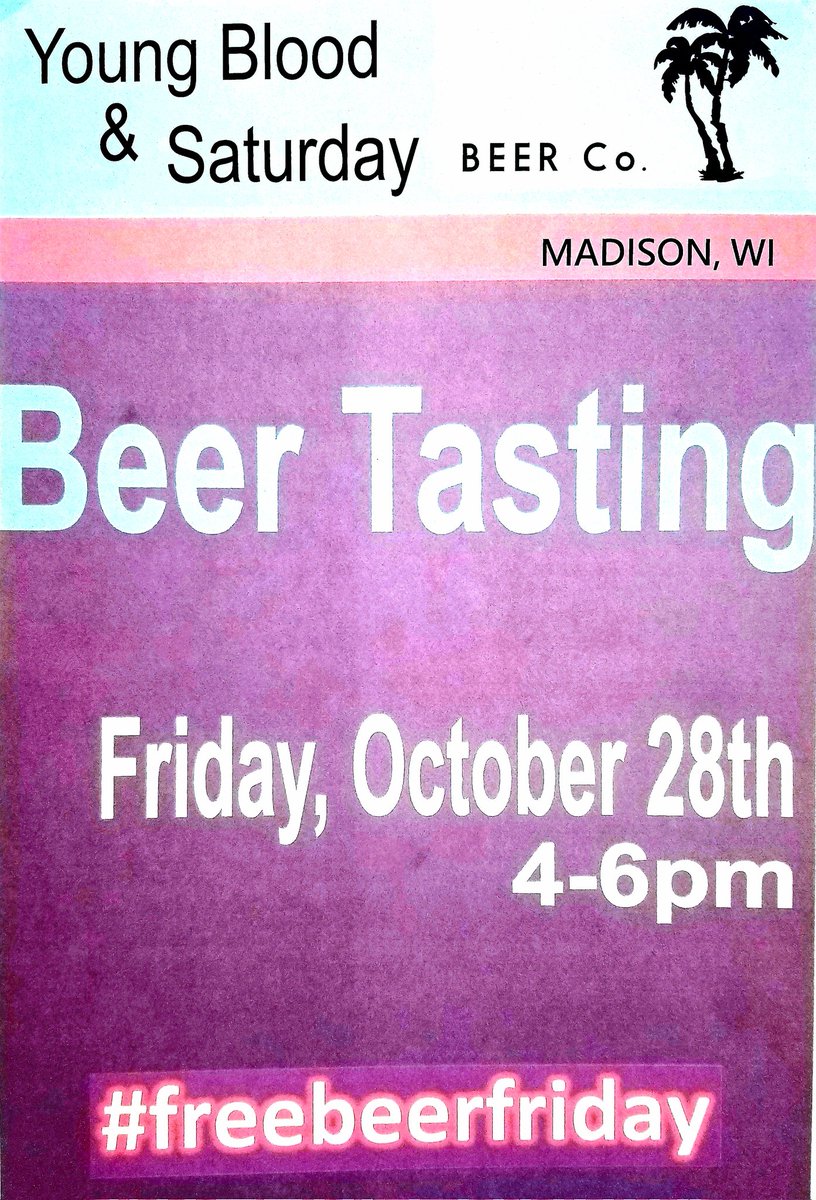 CityViewLiquor's tweet photo. Join us tonight from 4-6pm for a #FreeBeerSampling with our friends @yb_beerco & #saturdaybeerco!
#FREEBEER #BEERSAMPLING #StartYourWeekend #WeekendBeers #TimeForAColdOne #DitchWork #FreeBeerFriday https://t.co/nFiF96TzFY