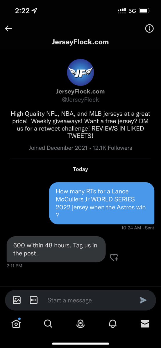 Y’all know how I feel about @lmccullers43 ! Help ya girl out! @JerseyFlock