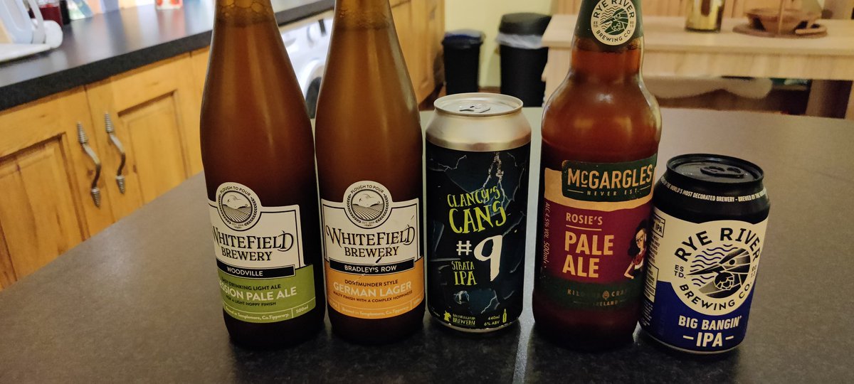 Where to start ! <a href="/WhitefieldBrew/">Whitefield Brewery</a> <a href="/Ballykilcavan/">Ballykilcavan</a> <a href="/ryeriverbrewing/">Rye River Brewing Co.</a> @TheMcGargles