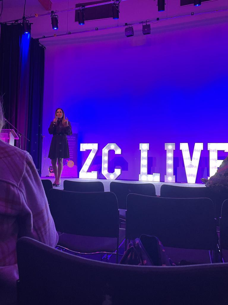 ConferenceEB's tweet photo. Today we are very excited to be at #ZCLIVE. We had the chance to see some very knowledgeable speakers, @zoe_cairns, @JoFrancis_Biz and @AndyRLambert in action! https://t.co/qAjI54G5hg