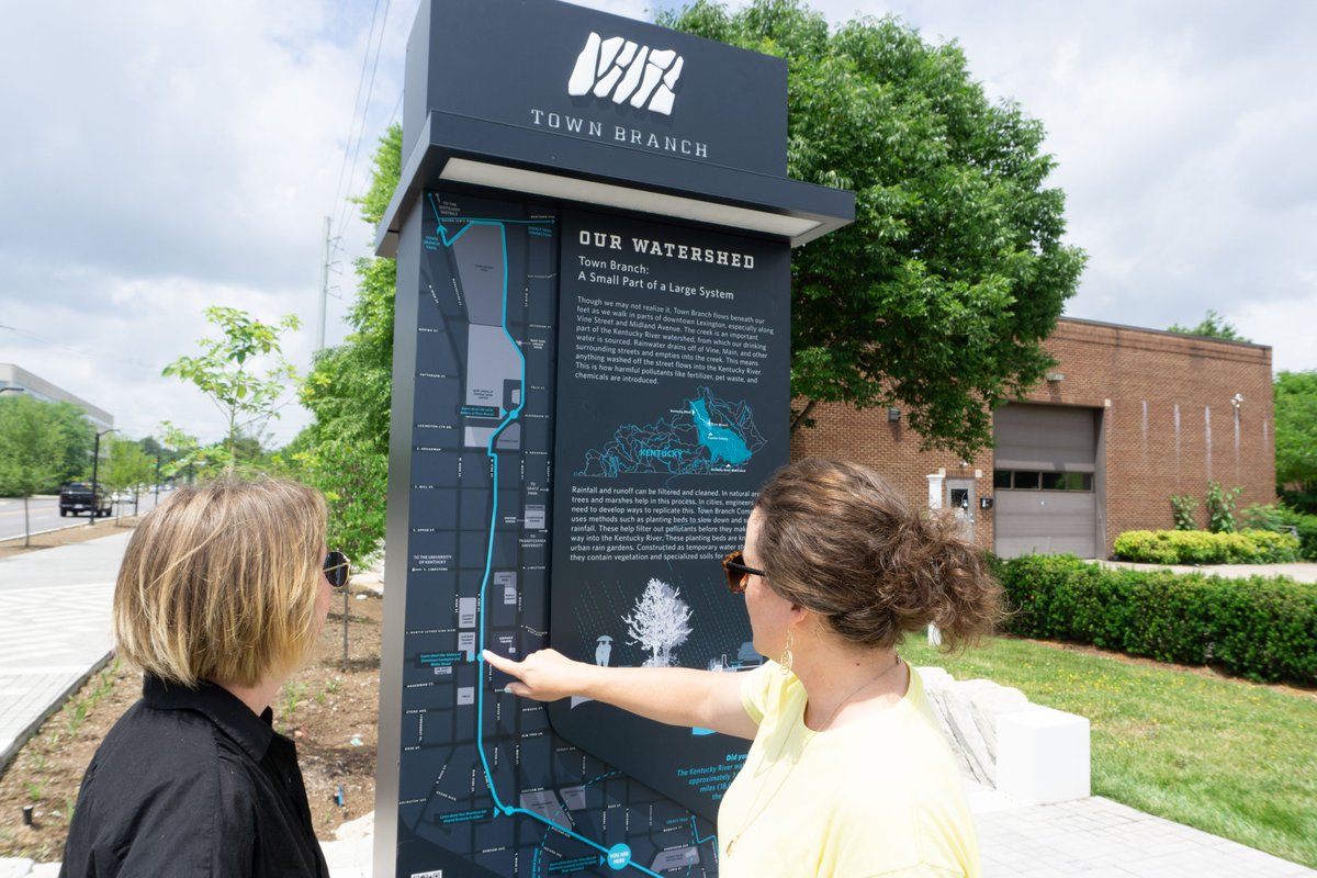 From 2-4 pm on Sunday, Oct. 30, you can take part in a Town Branch Water Walk. Starting at Isaac Murphy Memorial Art Garden, 577 E. Third St., you can take a stroll along the newly-opened Town Branch Commons Corridor while learning about water and the history of Lexington. (1/3)