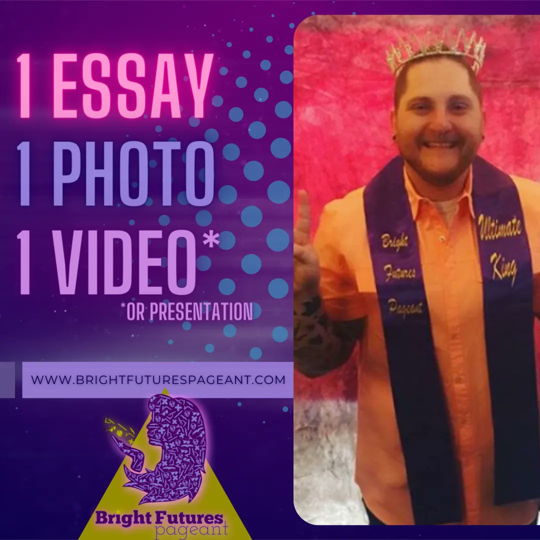 BFPUpdates's tweet image. TODAY IS THE LAST DAY!!! Compete for only $10! Deadline to apply is October 28th!

brightfuturespageant.com

#pageant #online #bright #futures #king #queen #pageantry #pageants #pageantnews #competition #royalty #nationalpageant #pageantplanet #virtualpageant #beautyiseverywhere