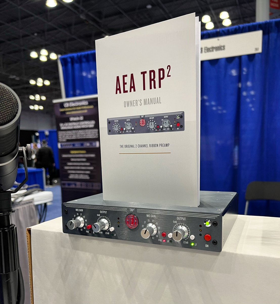 ribbonmics's tweet photo. Just a few days until our October giveaway winner is chosen. To enter, tag us in your tweets with #AEARibbonMics telling us why you want to add the #TRP2 to your setup! https://t.co/PkM7Z1m2yz