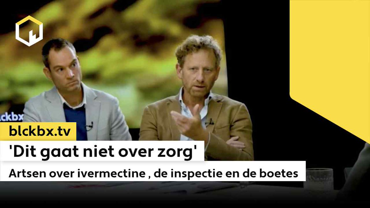 'Dit gaat niet over zorg', zeggen artsen over ivermectine, de inspectie en de hoge boetes 📣🔔🎬 Woensdag oordeelde de rechter dat het off-label voorschrijven van ivermectine tegen COVID voortaan met oplopende hoge boetes bestraft zal worden. ➡️ bit.ly/3U7Pfet