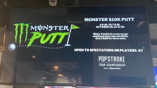 Come see me today at @PopstrokeGolf Sarasota! I'll be out in beer garden with @MonsterEnergy from 5-8pm