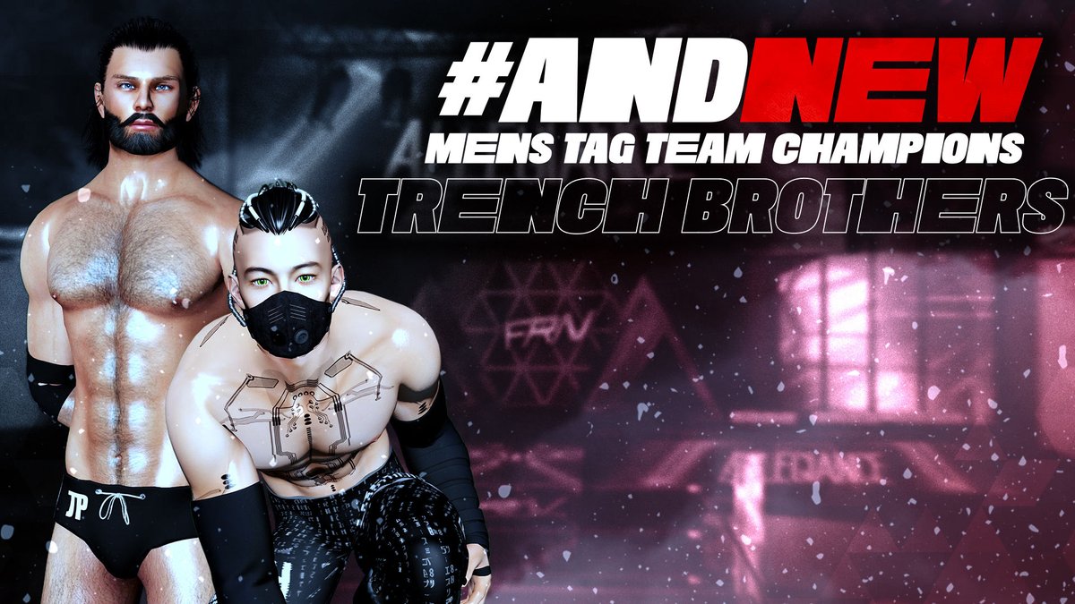 One other title change that took place at Death By Desire was the Trench Brothers quest to become the FPW Men's Tag Team Champions was fulfilled as they defeated Amurika's Finest.