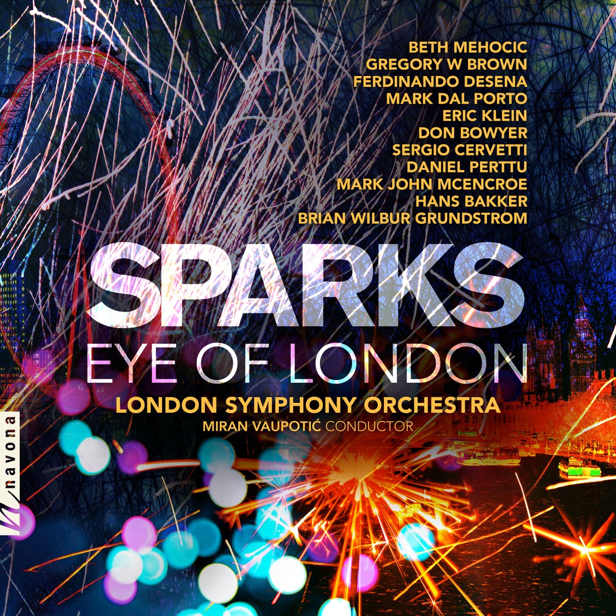 My orchestral work "Bucolic Celebration" was released today on the following album featuring the London Symphony: navonarecords.com/catalog/nv6454 with an order link here: amazon.com/gp/product/B0B… and YouTube video featuring excerpts from “Bucolic Celebration” at: youtu.be/kg6u0MBX3CA.