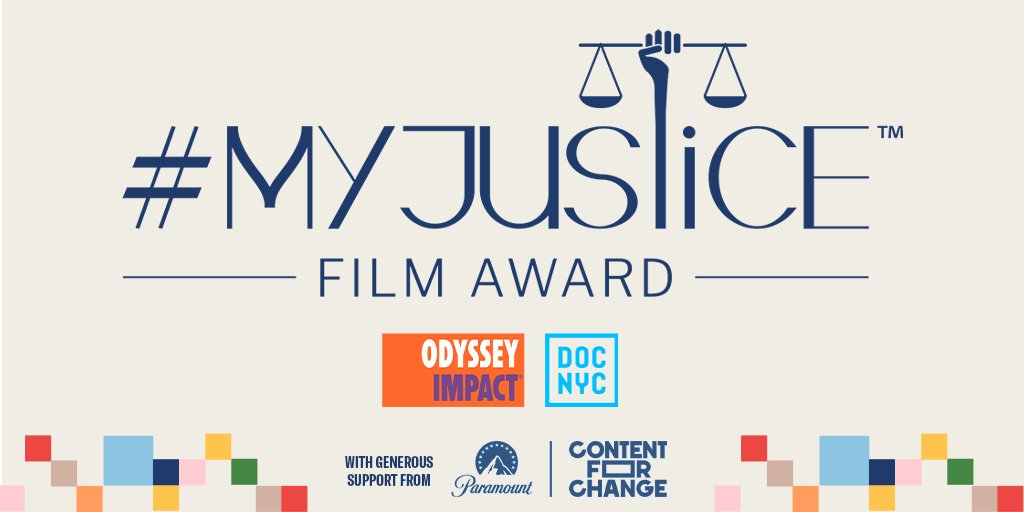 New to DOC NYC! The #MyJustice Film Award from @OdysseyImpactNY, with the generous support of Paramount, will present a $10,000 cash prize and a six-month National Impact Campaign to one eligible submitted short film. Learn more about the award: odyssey-impact.org/myjustice-award