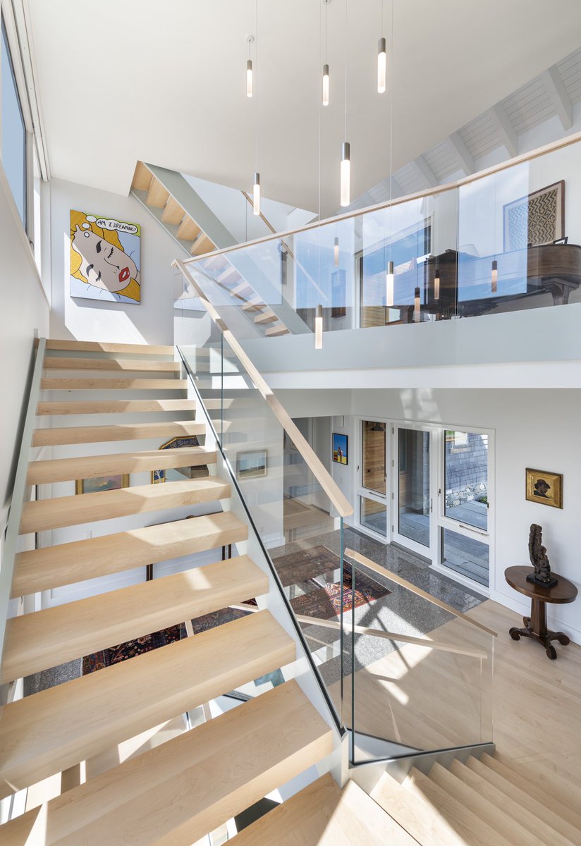 te2engineering's tweet photo. Check out these picturesque stairs. Sleek and pleasing to the eye. The glass handrails are the perfect touch to this feature.
Architect - @llbarch
PC - @natreaphotography
#engineeredhome #comfort #efficiency #ventilation #hvac #hvacengineer #highperformancehomes #smarthome https://t.co/bC6CGHXgdv