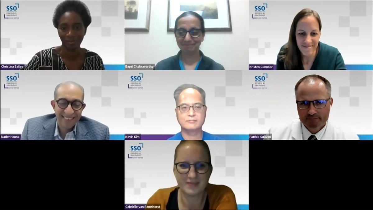 Thank you to @TheRealDrBailey, Nader Hanna, MD, Patrick Sullivan, MD, @GabrielleVanRam, Bapsi Chakravarthy, MD, @KristenCiombor, Kevin Kim, MD, and everyone who attended Monday's #ColorectalCancer virtual tumor board. Watch it on demand now in ExpertEd at ow.ly/jB0U50LotKi.